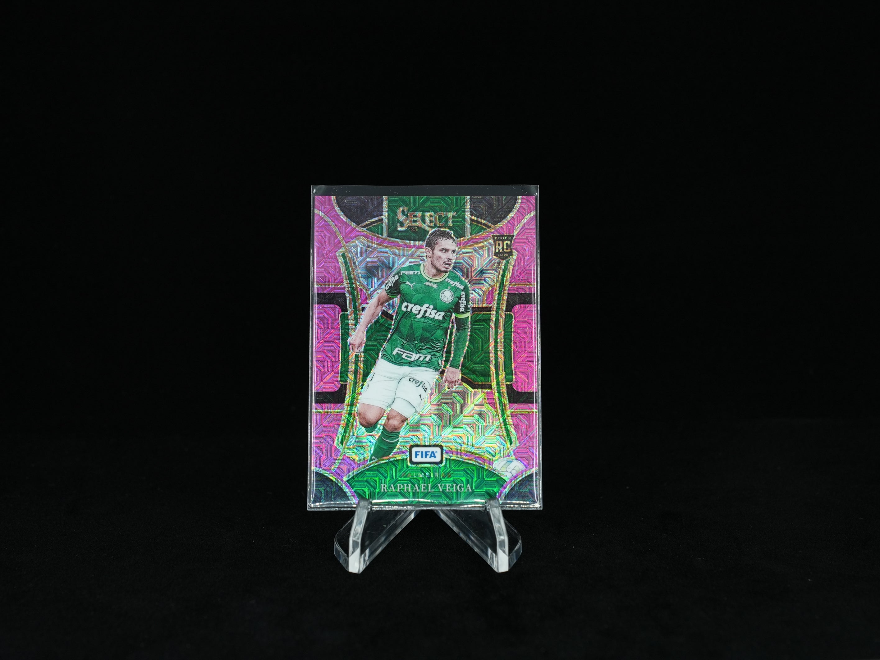 2023-2024 PANINI- SELECT FIFA - Palmeiras - Raphael Veiga - Purple Mojo 114/199